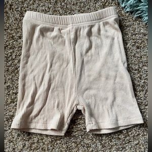 little bipsy ribbed biker shorts